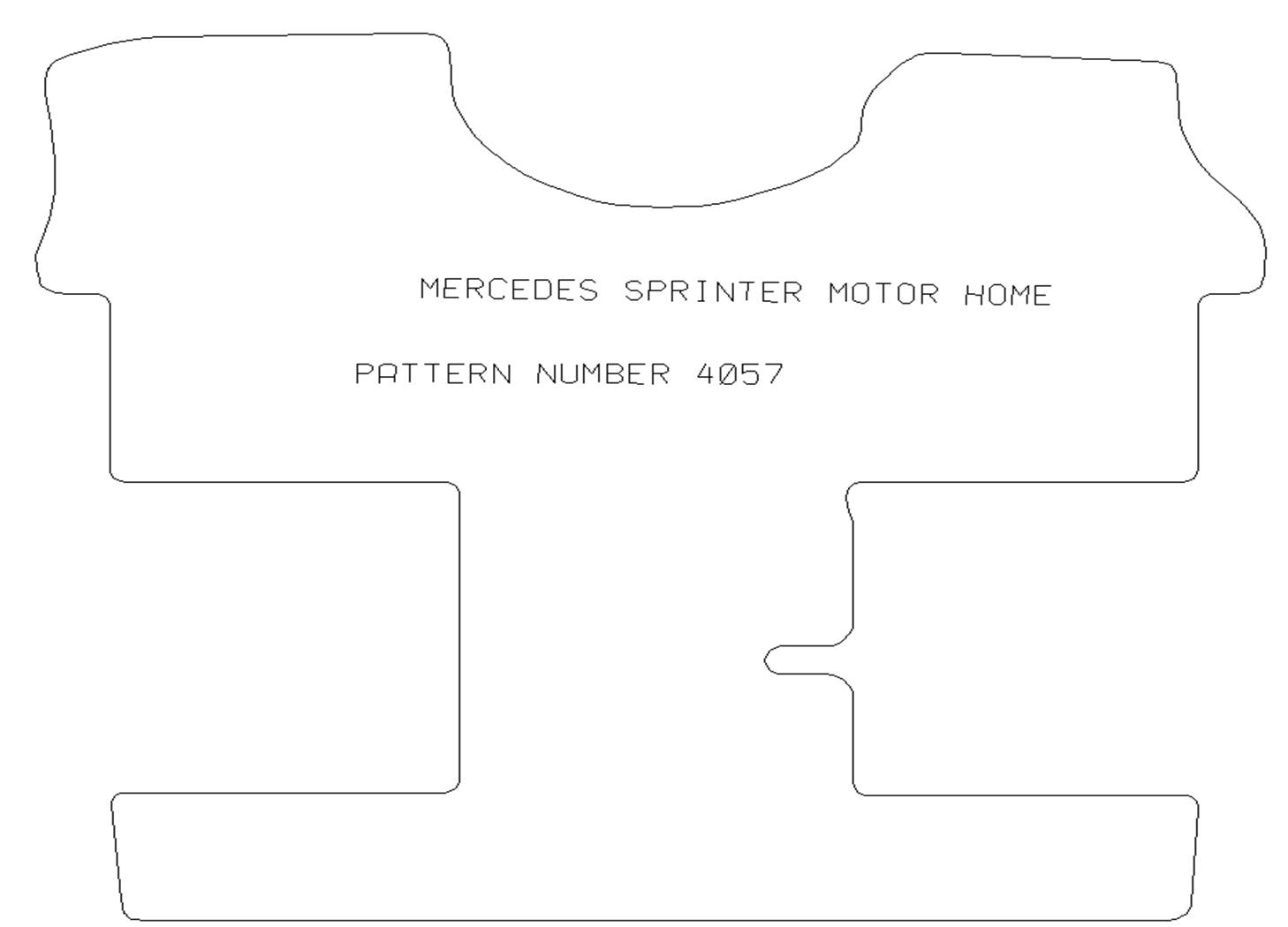 Mercedes Sprinter Motorhome Car Mats