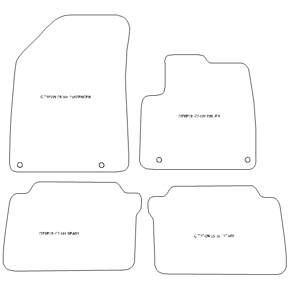 Citroen C5 2nd Gen Car Mats