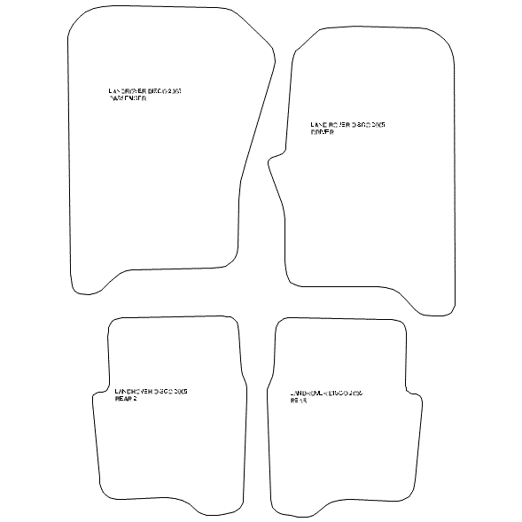 Land Rover Discovery 3 Twist-n-Turn Fixing different rears Car Mats